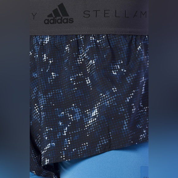 NWOT adidas By Stella McCartney Run Two-In-One Printed Short - Picture 4 of 16